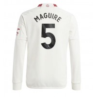 Moški Nogometni dresi Manchester United Harry Maguire #5 Tretji 2023-24 Dolgi Rokav
